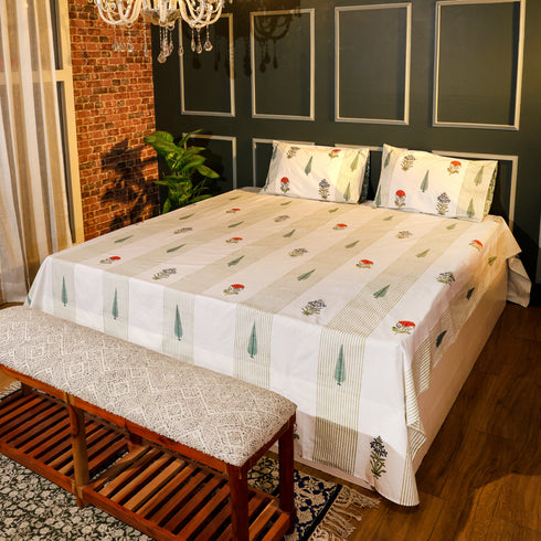 Sanjh Bed Sheet